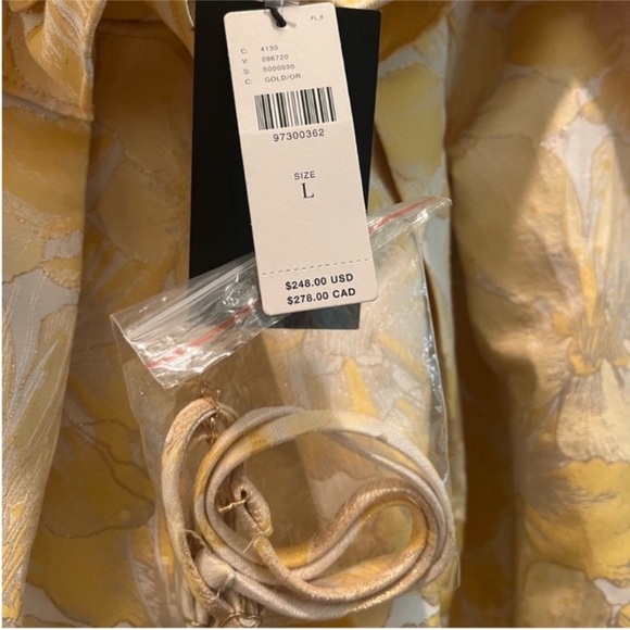 NWT Anthropologie Aureta Ruffle Mini‎ Dress size large - Picture 6 of 7